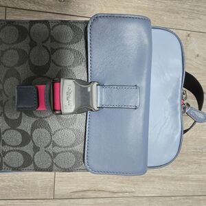 Coach Blue and Pink Men's Backpack